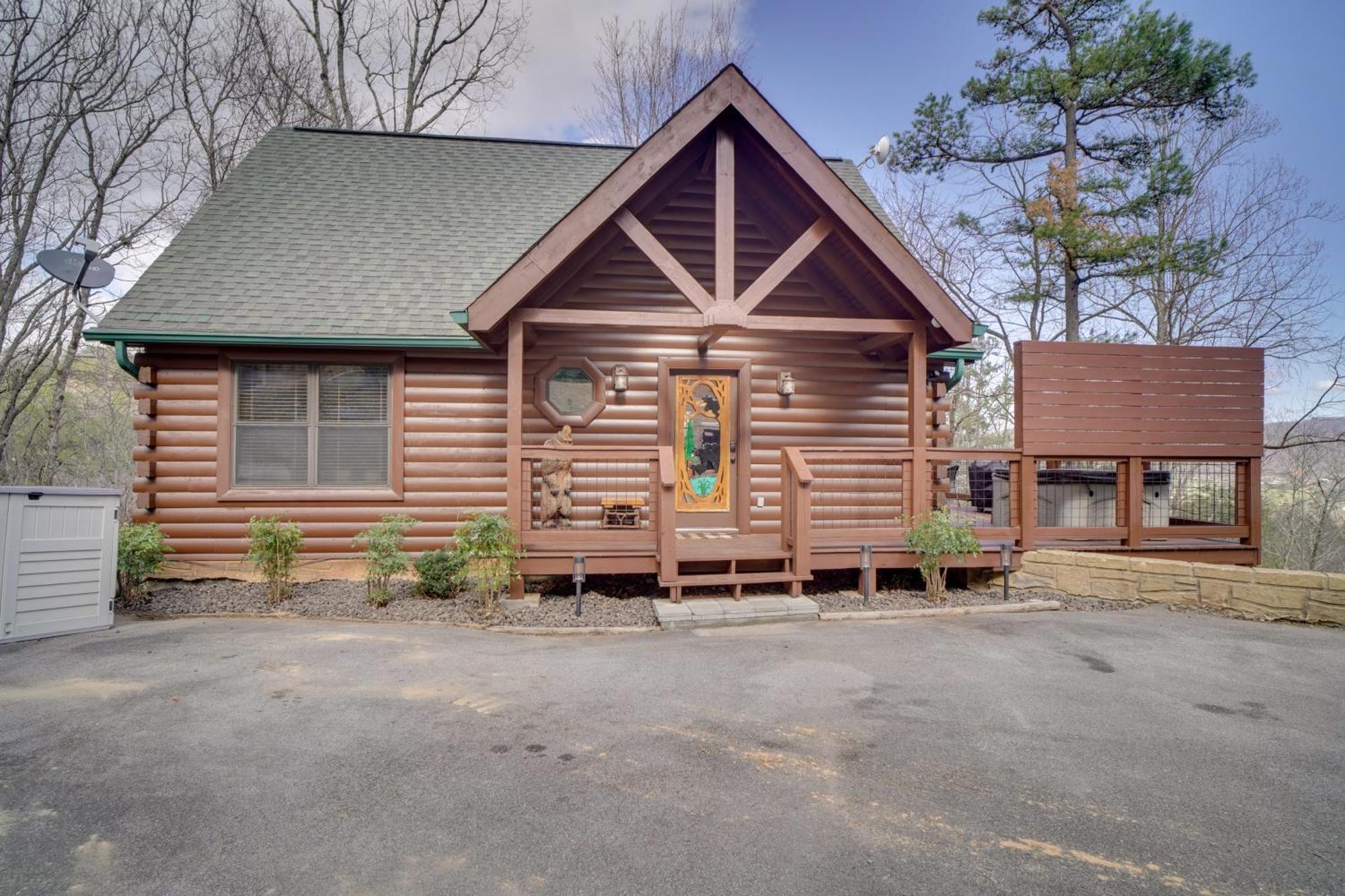 Hatcher Mtn Retreat Sevierville Cabin With Hot Tub! 外观 照片
