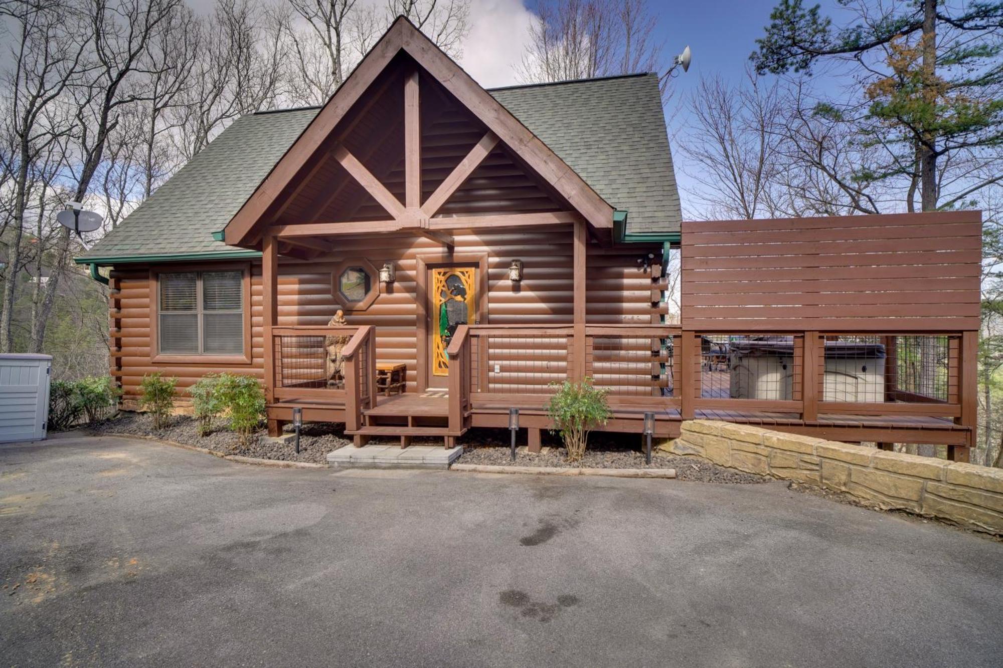 Hatcher Mtn Retreat Sevierville Cabin With Hot Tub! 外观 照片