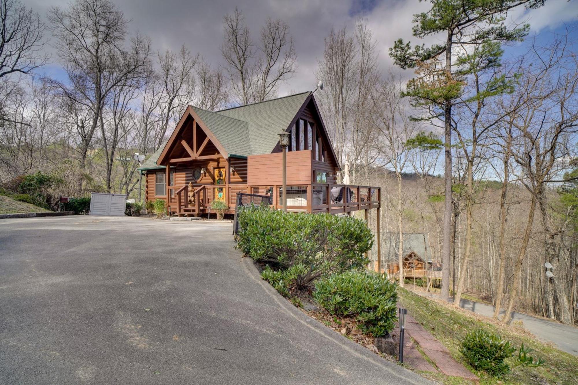 Hatcher Mtn Retreat Sevierville Cabin With Hot Tub! 外观 照片